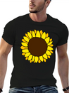 Sunflower Lightweight Cotton T-Shirt – Daily Comfort Graphic Shirt