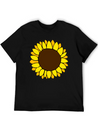 Sunflower Lightweight Cotton T-Shirt – Daily Comfort Graphic Shirt