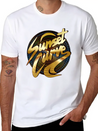 Sunset Curve, Sunset ,Curve, Sunset Curve Sunset Lightweight Cotton T-Shirt – Daily Comfort Graphic Shirt