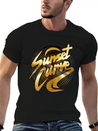Sunset Curve, Sunset ,Curve, Sunset Curve Sunset Lightweight Cotton T-Shirt – Daily Comfort Graphic Shirt