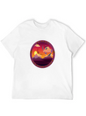Sunset Inspiration Lightweight Cotton T-Shirt – Daily Comfort Graphic Shirt