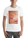 Sunset Sand Dunes Lightweight Cotton T-Shirt – Daily Comfort Graphic Shirt