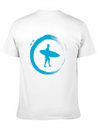 Surfing Lightweight Cotton T-Shirt – Daily Comfort Graphic Shirt