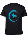 Surfing Lightweight Cotton T-Shirt – Daily Comfort Graphic Shirt
