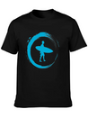 Surfing Lightweight Cotton T-Shirt – Daily Comfort Graphic Shirt