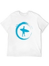 Surfing Lightweight Cotton T-Shirt – Daily Comfort Graphic Shirt