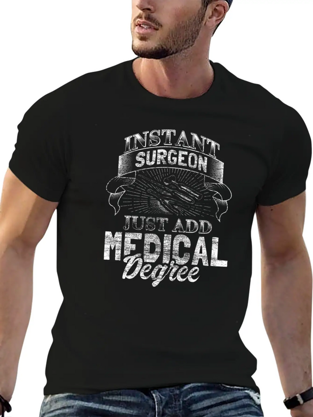 Surgeon Hospital Syringe Lightweight Cotton T-Shirt – Daily Comfort Graphic Shirt