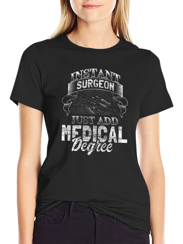 Surgeon Hospital Syringe Lightweight Cotton T-Shirt – Daily Comfort Graphic Shirt