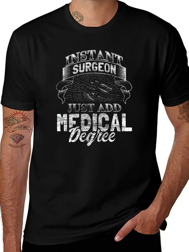 Surgeon Hospital Syringe Lightweight Cotton T-Shirt – Daily Comfort Graphic Shirt