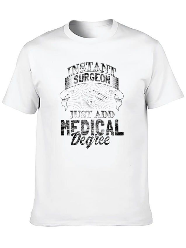 Surgeon Hospital Syringe Lightweight Cotton T-Shirt – Daily Comfort Graphic Shirt