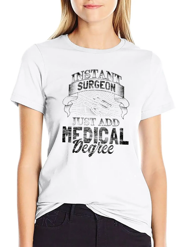 Surgeon Hospital Syringe Lightweight Cotton T-Shirt – Daily Comfort Graphic Shirt