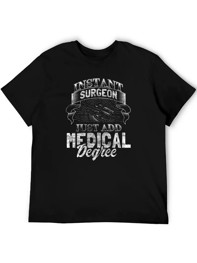 Surgeon Hospital Syringe Lightweight Cotton T-Shirt – Daily Comfort Graphic Shirt