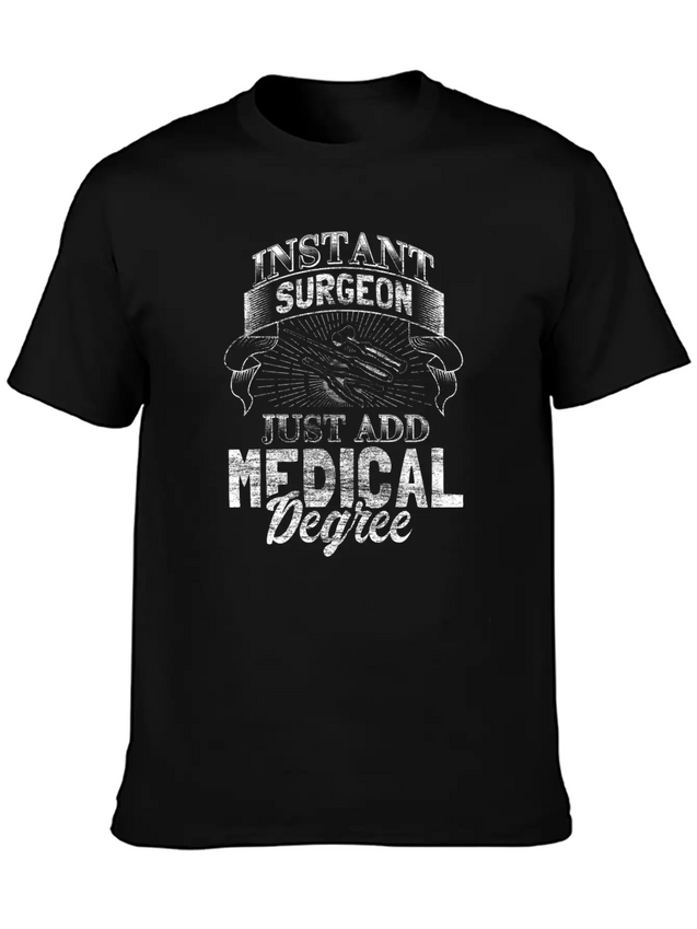 Surgeon Hospital Syringe Lightweight Cotton T-Shirt – Daily Comfort Graphic Shirt