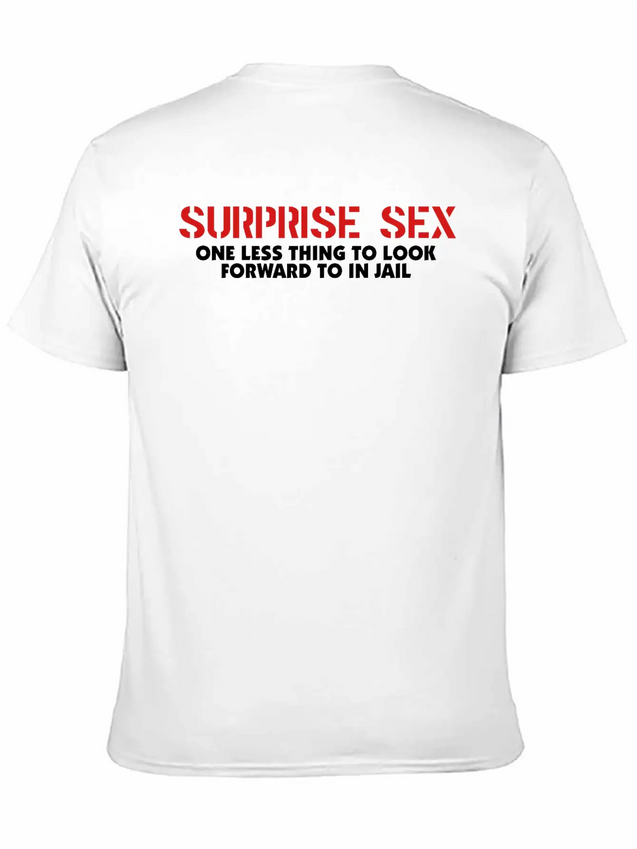 Surprise Sex Lightweight Cotton T-Shirt – Daily Comfort Graphic Shirt