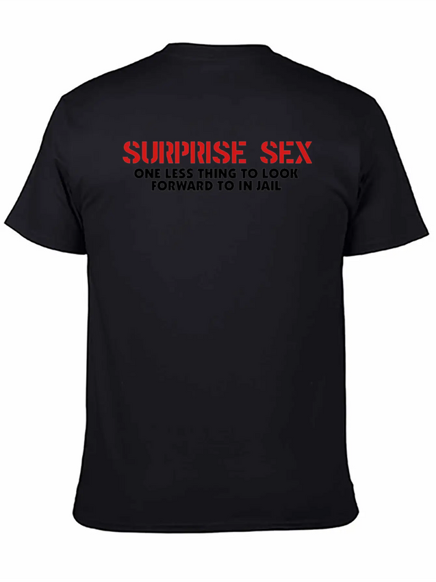 Surprise Sex Lightweight Cotton T-Shirt – Daily Comfort Graphic Shirt
