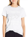 Take My Strong Hand Lightweight Cotton T-Shirt – Daily Comfort Graphic Shirt