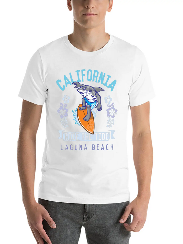 Tasty Waves Lightweight Cotton T-Shirt – Daily Comfort Graphic Shirt