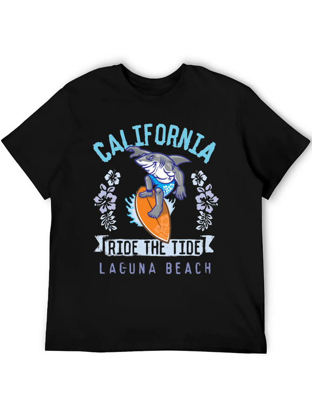 Tasty Waves Lightweight Cotton T-Shirt – Daily Comfort Graphic Shirt