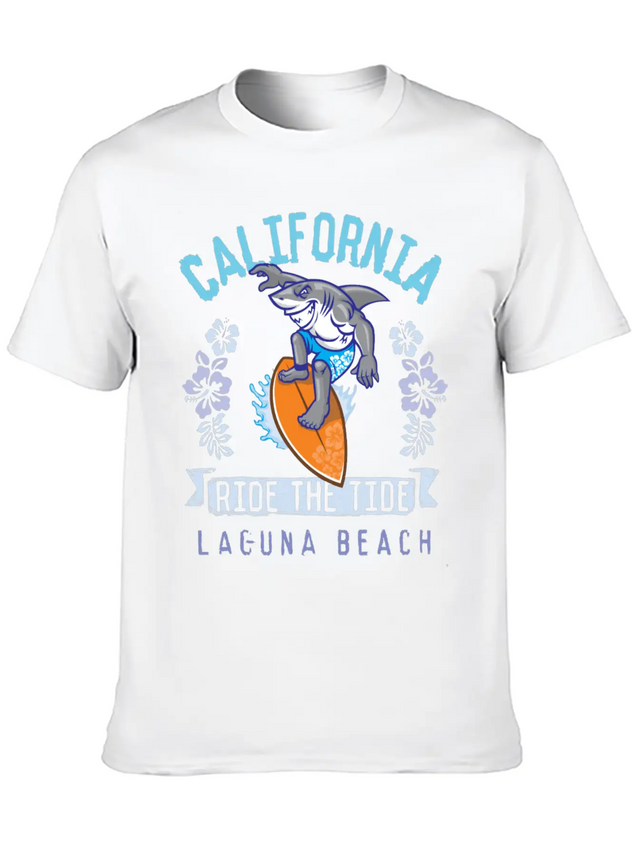 Tasty Waves Lightweight Cotton T-Shirt – Daily Comfort Graphic Shirt