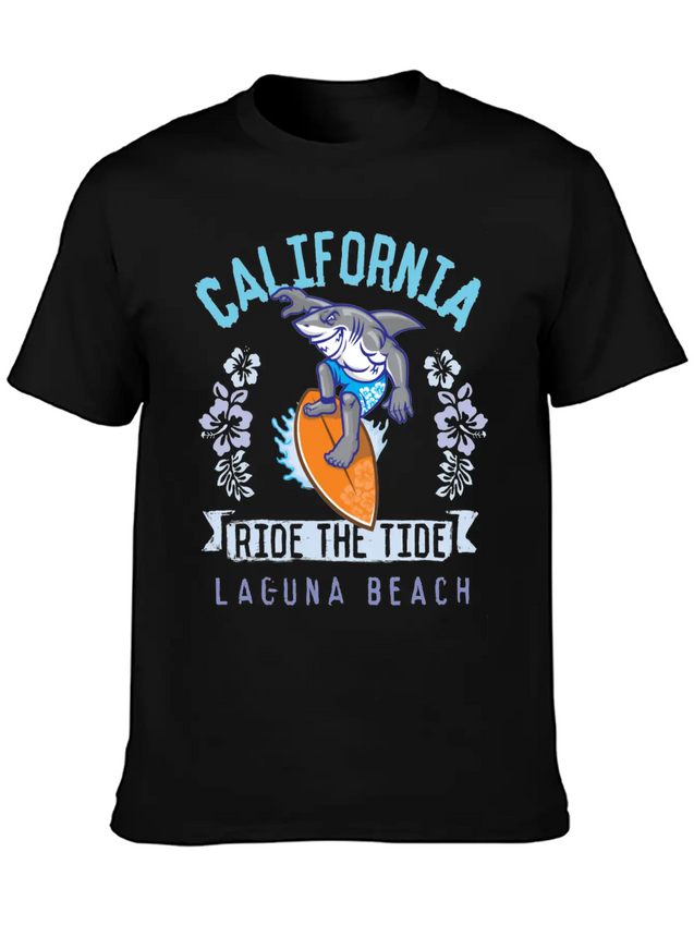 Tasty Waves Lightweight Cotton T-Shirt – Daily Comfort Graphic Shirt