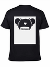 Techno Hair Underground Minimal Techno Minimal Lightweight Cotton T-Shirt – Daily Comfort Graphic Shirt