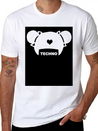 Techno Hair Underground Minimal Techno Minimal Lightweight Cotton T-Shirt – Daily Comfort Graphic Shirt