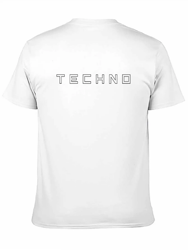 Techno Lightweight Cotton T-Shirt – Daily Comfort Graphic Shirt