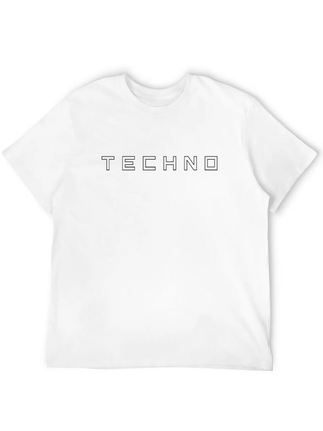 Techno Lightweight Cotton T-Shirt – Daily Comfort Graphic Shirt