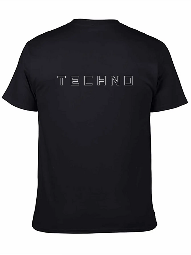 Techno Lightweight Cotton T-Shirt – Daily Comfort Graphic Shirt