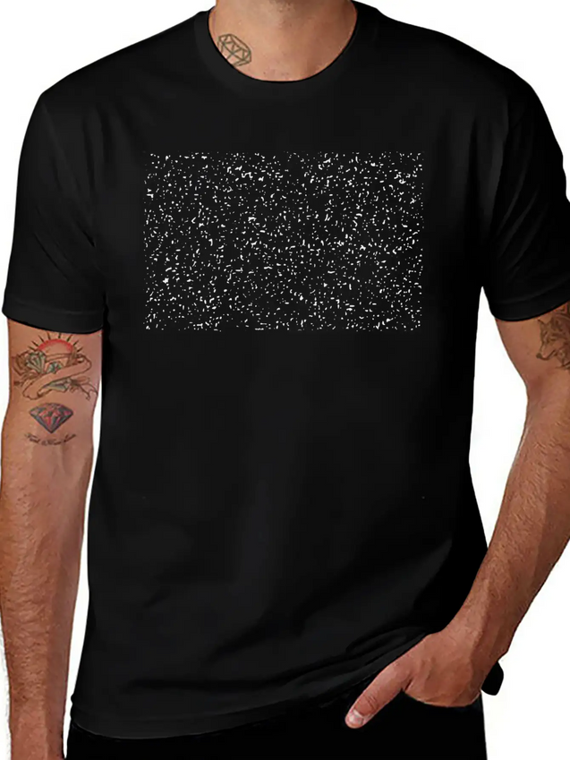 Texture Lightweight Cotton T-Shirt – Daily Comfort Graphic Shirt
