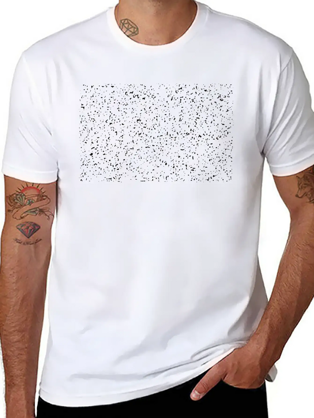 Texture Lightweight Cotton T-Shirt – Daily Comfort Graphic Shirt