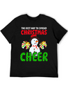 THE BEST WAY TO SPREAD CHRISTMAS Lightweight Cotton T-Shirt – Daily Comfort Graphic Shirt