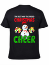 THE BEST WAY TO SPREAD CHRISTMAS Lightweight Cotton T-Shirt – Daily Comfort Graphic Shirt