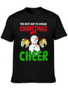 THE BEST WAY TO SPREAD CHRISTMAS Lightweight Cotton T-Shirt – Daily Comfort Graphic Shirt