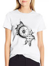 The Compass Lightweight Cotton T-Shirt – Daily Comfort Graphic Shirt