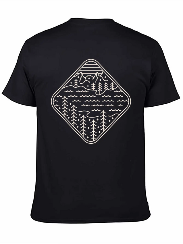 The Lost Lake 2 Lightweight Cotton T-Shirt – Daily Comfort Graphic Shirt