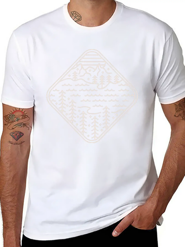 The Lost Lake 2 Lightweight Cotton T-Shirt – Daily Comfort Graphic Shirt