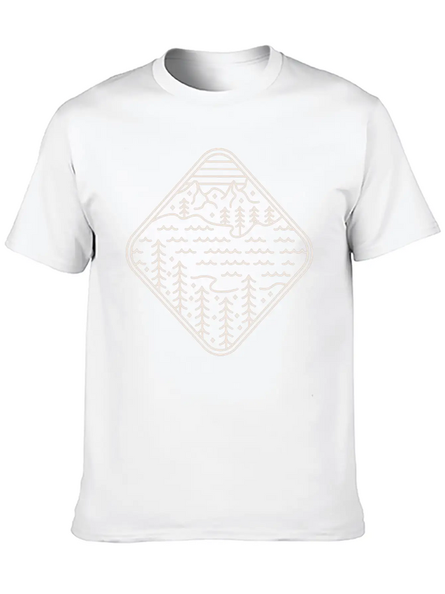 The Lost Lake 2 Lightweight Cotton T-Shirt – Daily Comfort Graphic Shirt