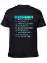 The Perfect Day Of Gaming Gamer Gaming Lightweight Cotton T-Shirt – Daily Comfort Graphic Shirt