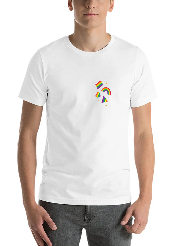 The Rainbow Lightweight Cotton T-Shirt – Daily Comfort Graphic Shirt