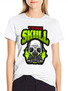 THE TOXIC SKULL Lightweight Cotton T-Shirt – Daily Comfort Graphic Shirt