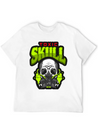 THE TOXIC SKULL Lightweight Cotton T-Shirt – Daily Comfort Graphic Shirt