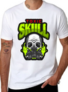 THE TOXIC SKULL Lightweight Cotton T-Shirt – Daily Comfort Graphic Shirt