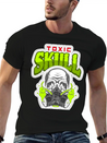 THE TOXIC SKULL Lightweight Cotton T-Shirt – Daily Comfort Graphic Shirt