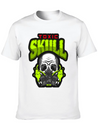 THE TOXIC SKULL Lightweight Cotton T-Shirt – Daily Comfort Graphic Shirt