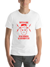 There's A Light In The Darkness Lightweight Cotton T-Shirt – Daily Comfort Graphic Shirt