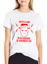 There's A Light In The Darkness Lightweight Cotton T-Shirt – Daily Comfort Graphic Shirt