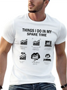 THINGS I DO IN MY CRYPTO Lightweight Cotton T-Shirt – Daily Comfort Graphic Shirt