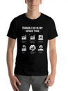 THINGS I DO IN MY CRYPTO Lightweight Cotton T-Shirt – Daily Comfort Graphic Shirt