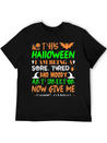 This Halloween Tired Moody Art Director Candy Lightweight Cotton T-Shirt – Daily Comfort Graphic Shirt